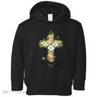 Jesus Christian Flower Wildflower Toddler Hoodie thumb 0