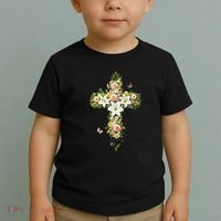 Jesus Christian Flower Wildflower Toddler T-Shirt thumb 2