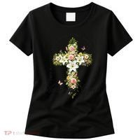 Jesus Christian Flower Wildflower Women's T-Shirt thumb 0