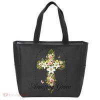 Jesus Christian Flower Wildflower Tote Bag thumb 0