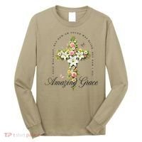 Jesus Christian Flower Wildflower Long Sleeve Shirt thumb 0