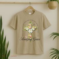 Jesus Christian Flower Wildflower T-Shirt thumb 2