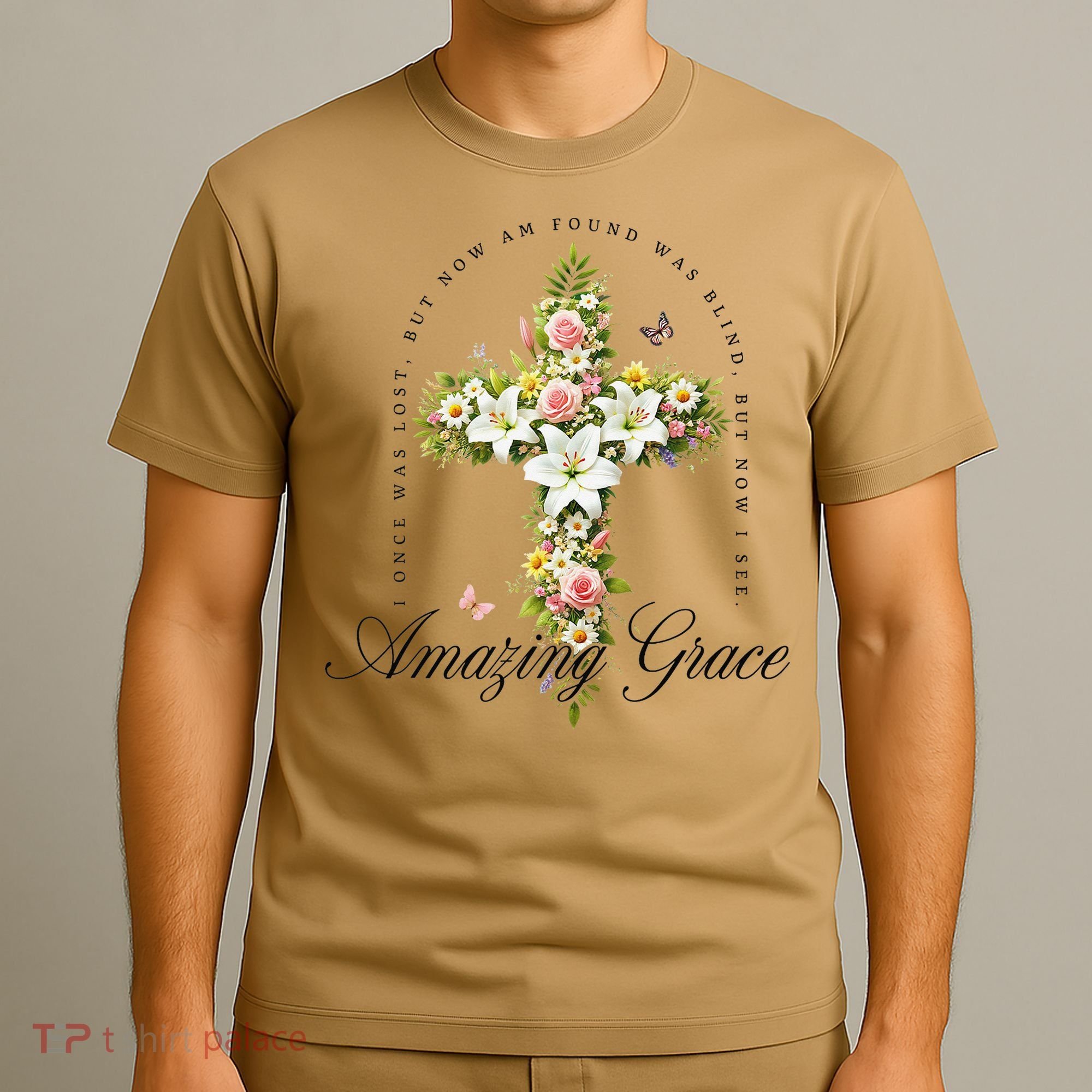 Jesus Christian Flower Wildflower T-Shirt