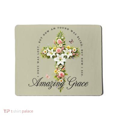 Jesus Christian Flower Wildflower Mousepad