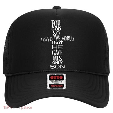 Jesus Christ For God So Loved The World John 316 Hat