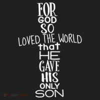 Jesus Christ For God So Loved The World John 316 Hat thumb 2