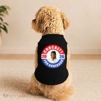 Jasmine Crockett For Democrat Texas Governor 2026 Vote Blue Doggie Tank thumb 2