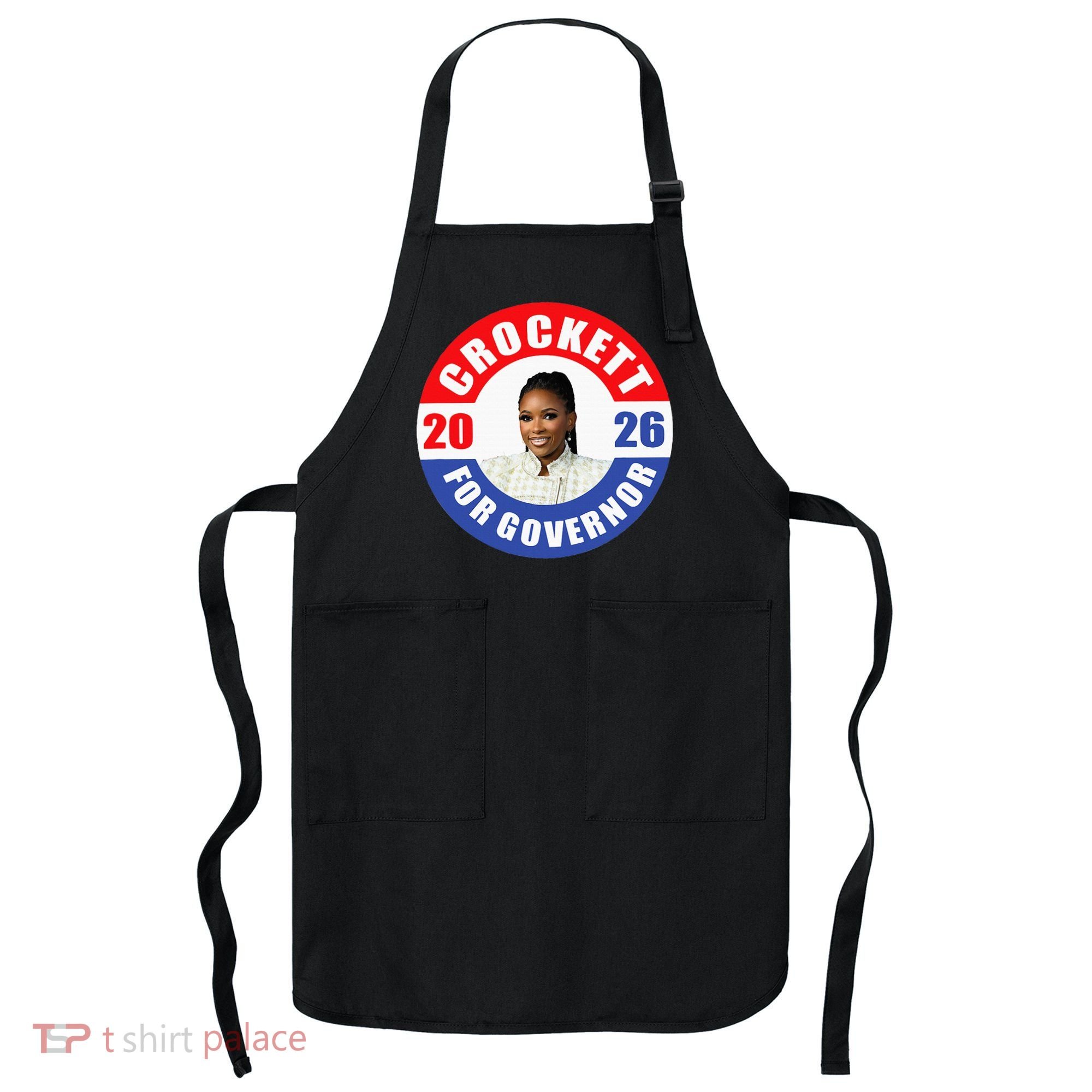 Jasmine Crockett For Democrat Texas Governor 2026 Vote Blue Apron