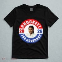 Jasmine Crockett For Democrat Texas Governor 2026 Vote Blue T-Shirt thumb 5