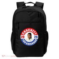 Jasmine Crockett For Democrat Texas Governor 2026 Vote Blue Backpack thumb 0
