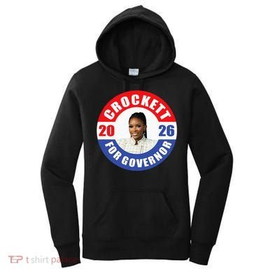 Jasmine Crockett For Democrat Texas Governor 2026 Vote Blue Women's Hoodie