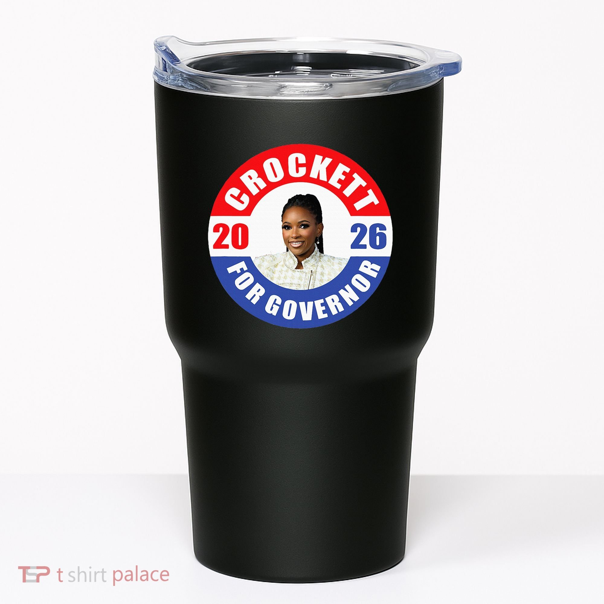 Jasmine Crockett For Democrat Texas Governor 2026 Vote Blue Tumbler