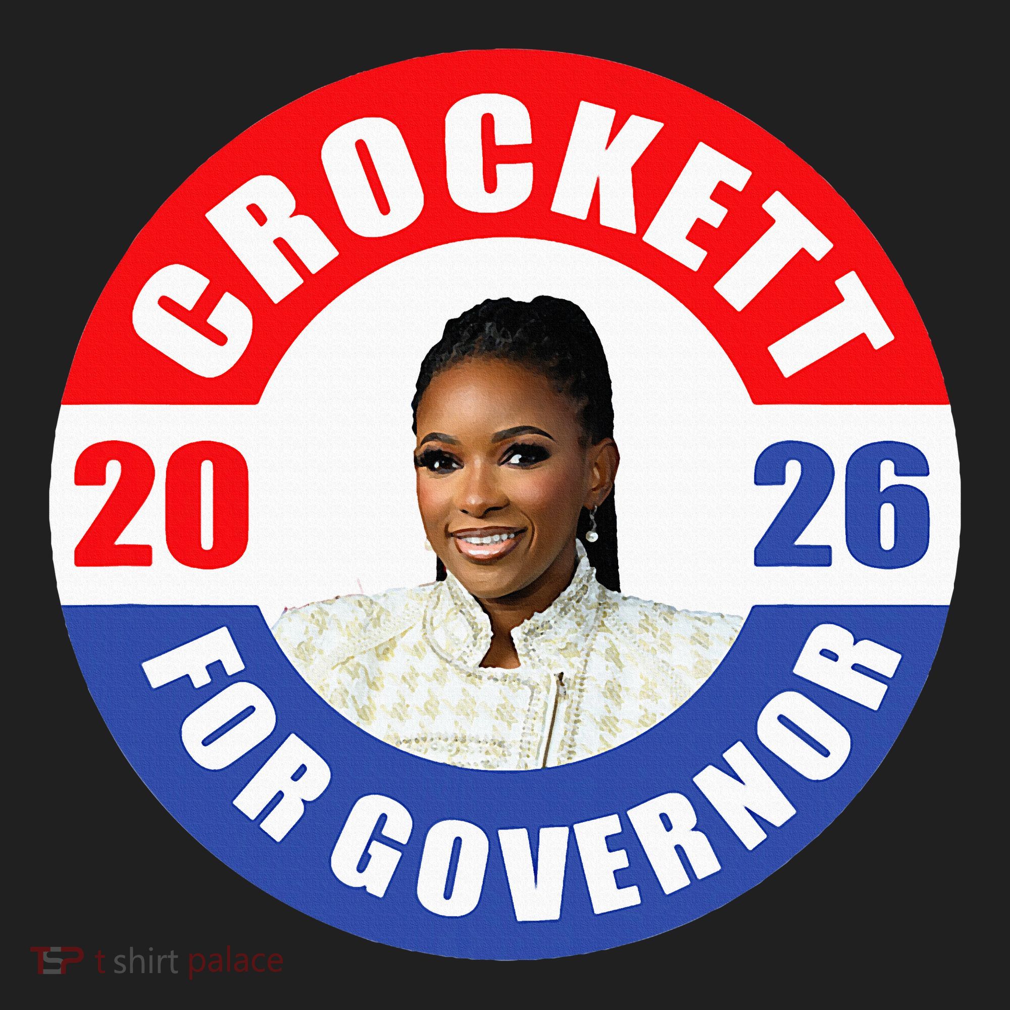 Jasmine Crockett For Democrat Texas Governor 2026 Vote Blue Hat