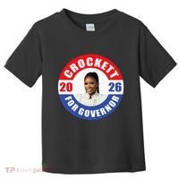 Jasmine Crockett For Democrat Texas Governor 2026 Vote Blue Toddler T-Shirt thumb 0
