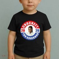 Jasmine Crockett For Democrat Texas Governor 2026 Vote Blue Toddler T-Shirt thumb 2