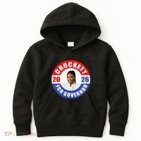 Jasmine Crockett For Democrat Texas Governor 2026 Vote Blue Kids Hoodie thumb 0