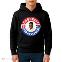 Jasmine Crockett For Democrat Texas Governor 2026 Vote Blue Kids Hoodie thumb 4