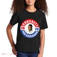 Jasmine Crockett For Democrat Texas Governor 2026 Vote Blue Kids T-Shirt thumb 2