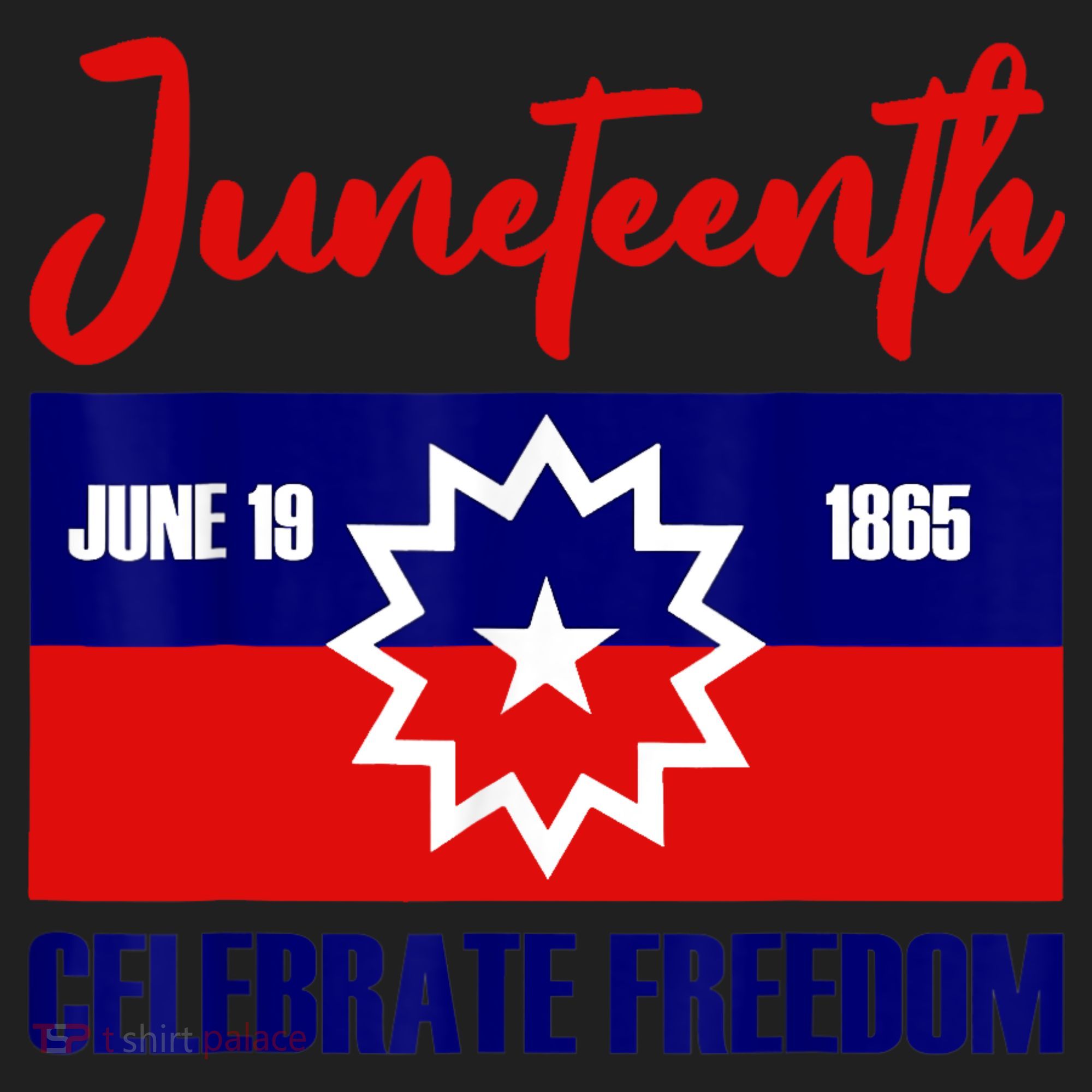 Juneteenth Celebrate Freedom Red White Blue Free Black Slave Beanie