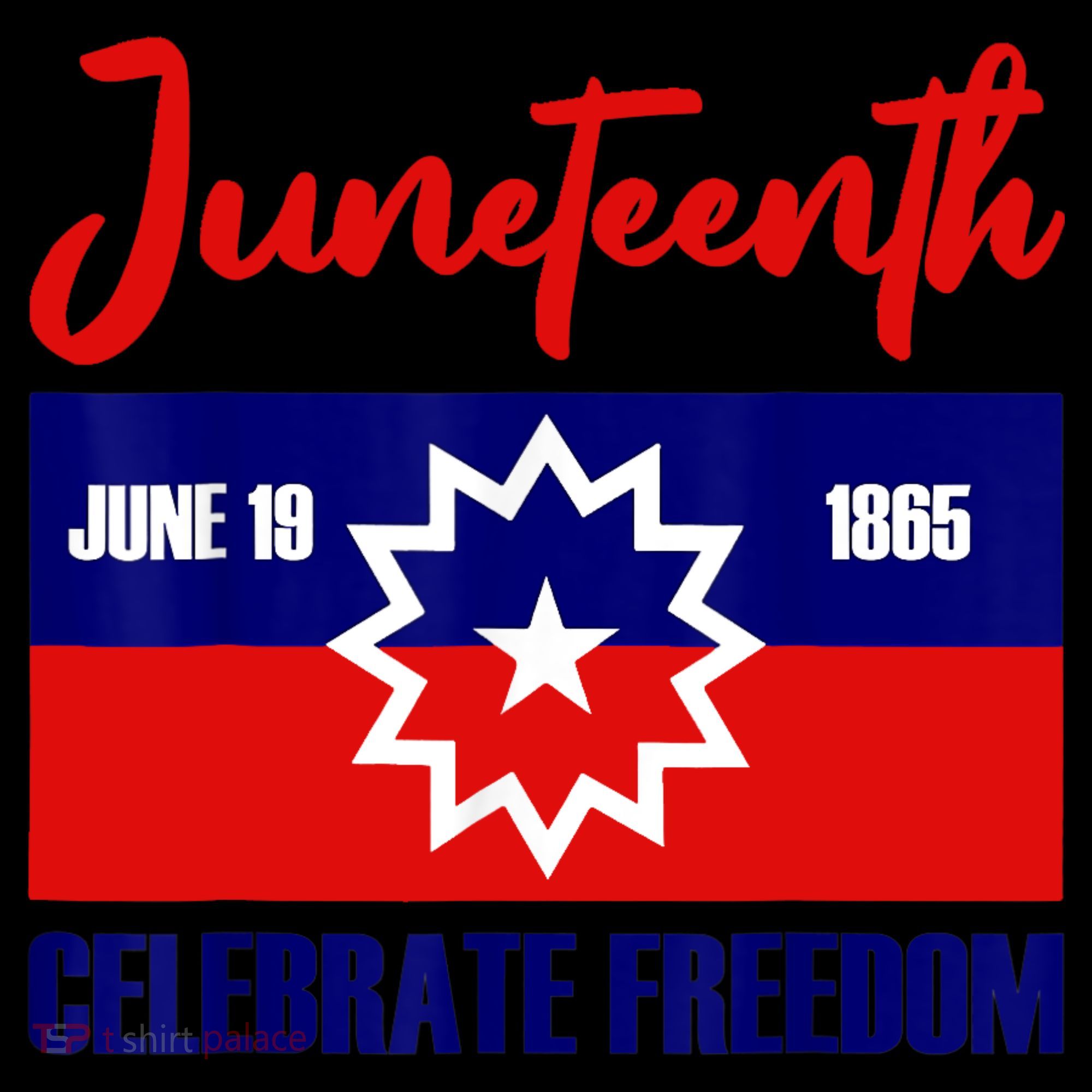 Juneteenth Celebrate Freedom Red White Blue Free Black Slave Women's Hoodie