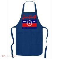 Juneteenth Celebrate Freedom Red White Blue Free Black Slave Apron thumb 0