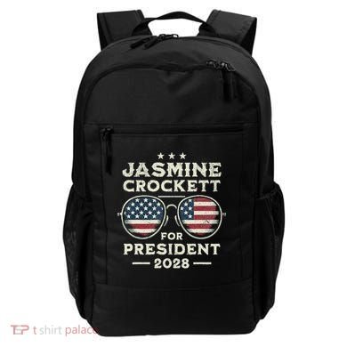 Jasmine Crockett For President 2028  Backpack