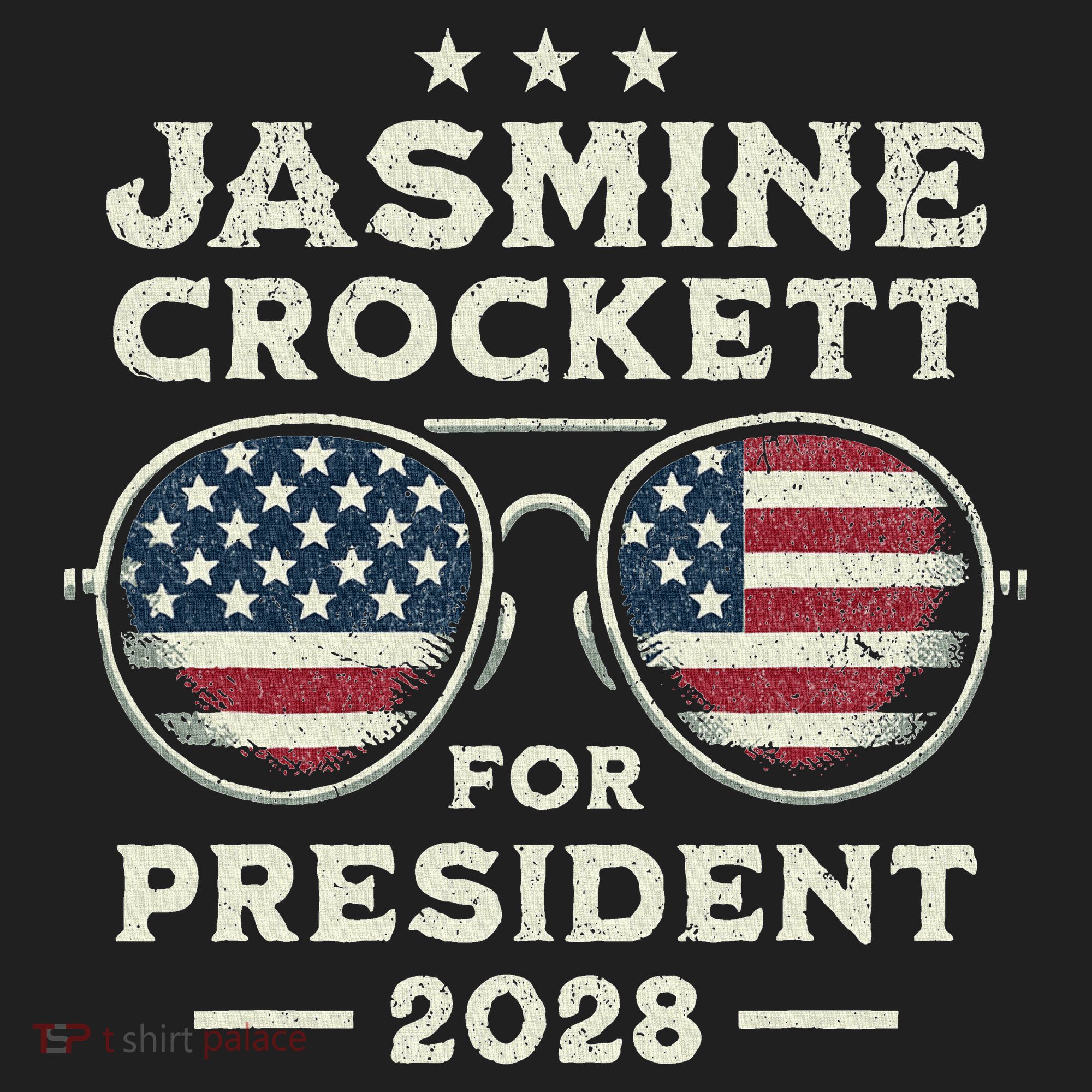 Jasmine Crockett For President 2028  Beanie