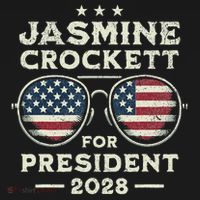 Jasmine Crockett For President 2028  Pajama Set thumb 2
