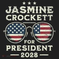 Jasmine Crockett For President 2028  Hat thumb 2