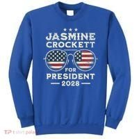 Jasmine Crockett For President 2028  Sweatshirt thumb 0