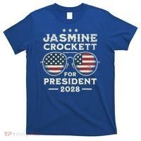 Jasmine Crockett For President 2028  T-Shirt thumb 0