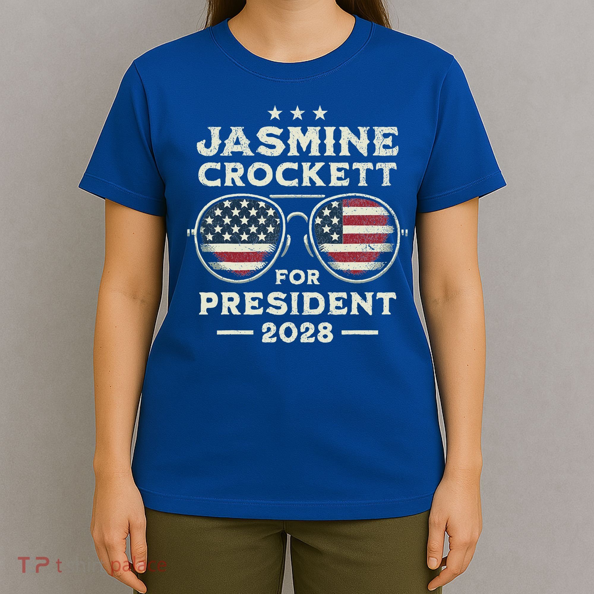 Jasmine Crockett For President 2028  T-Shirt