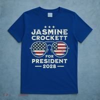 Jasmine Crockett For President 2028  T-Shirt thumb 5