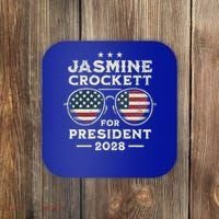 Jasmine Crockett For President 2028  Coaster thumb 0
