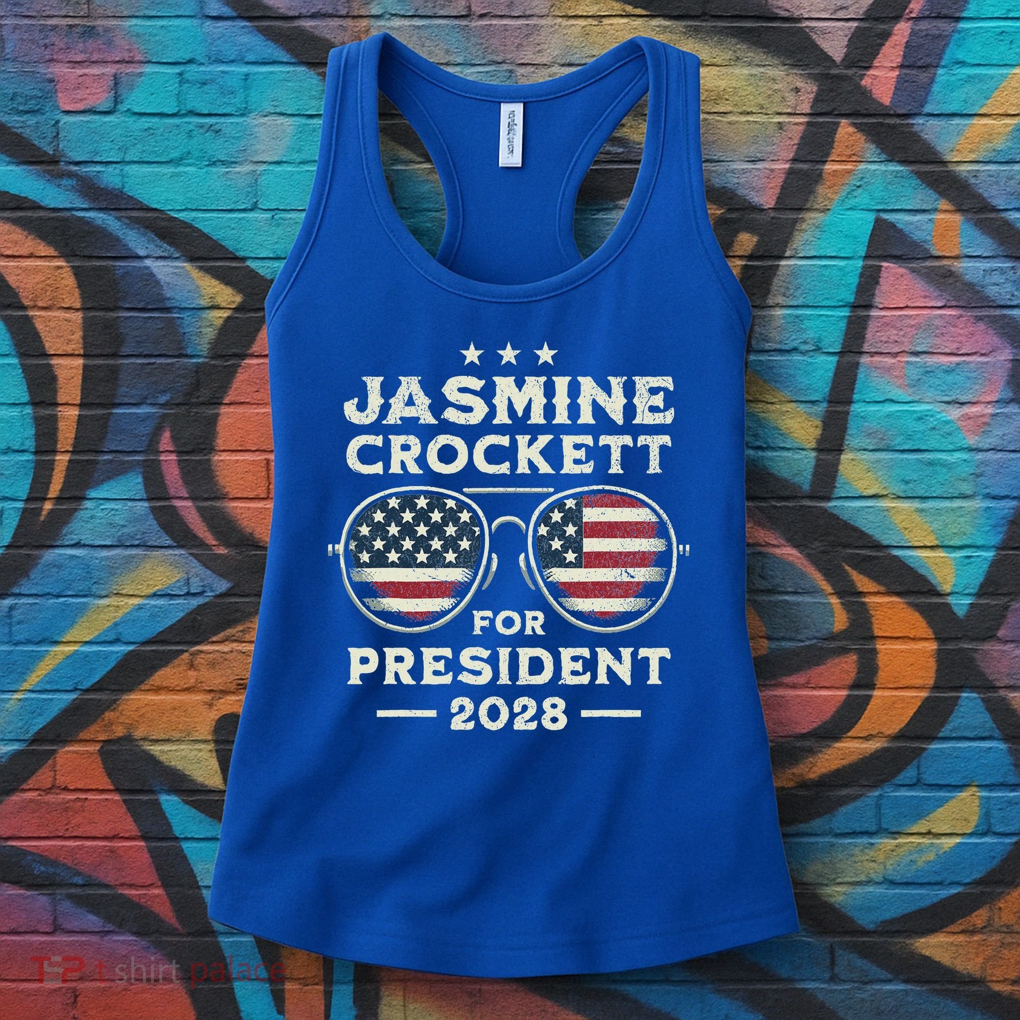 Jasmine Crockett For President 2028  Women's Tank Top