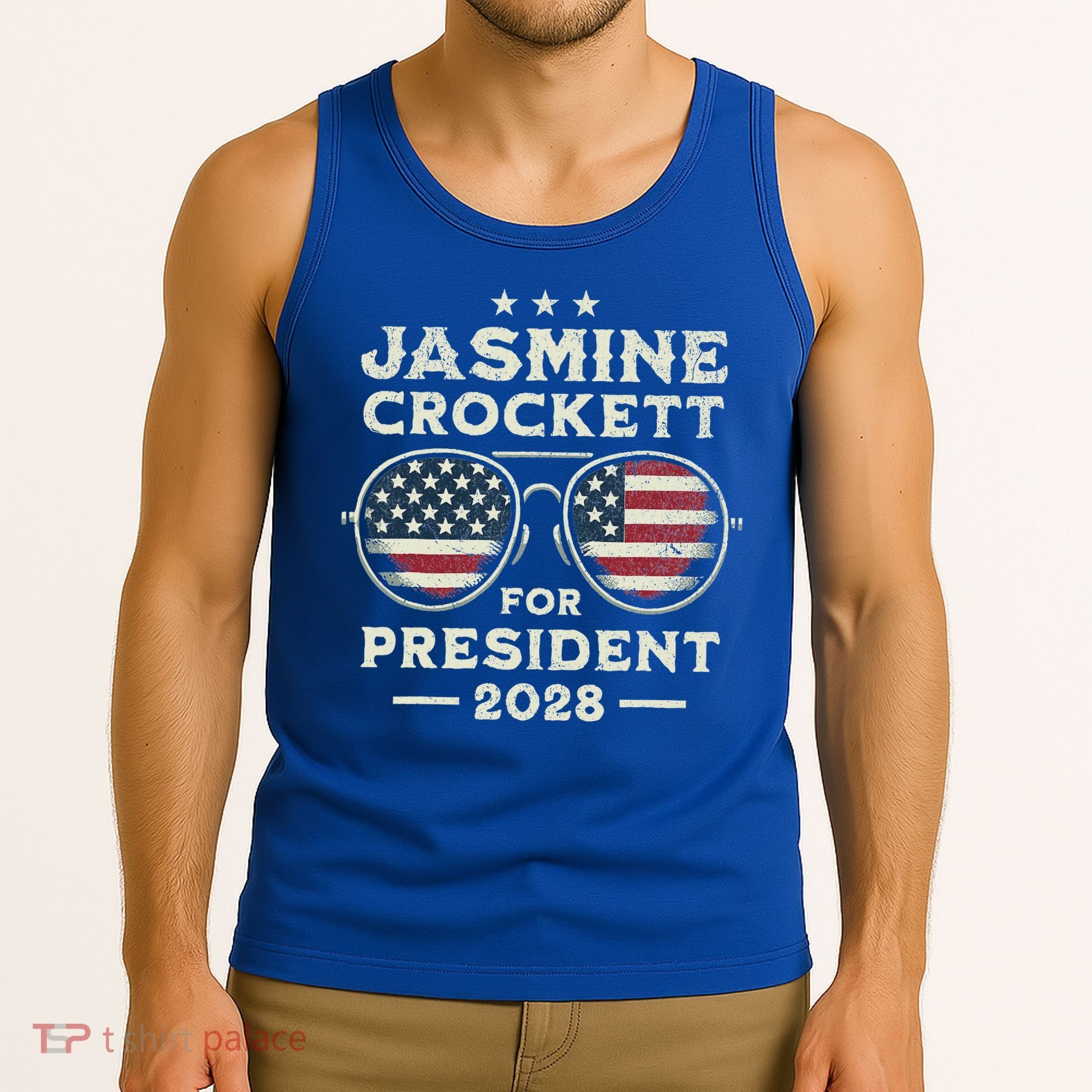 Jasmine Crockett For President 2028  Tank Top