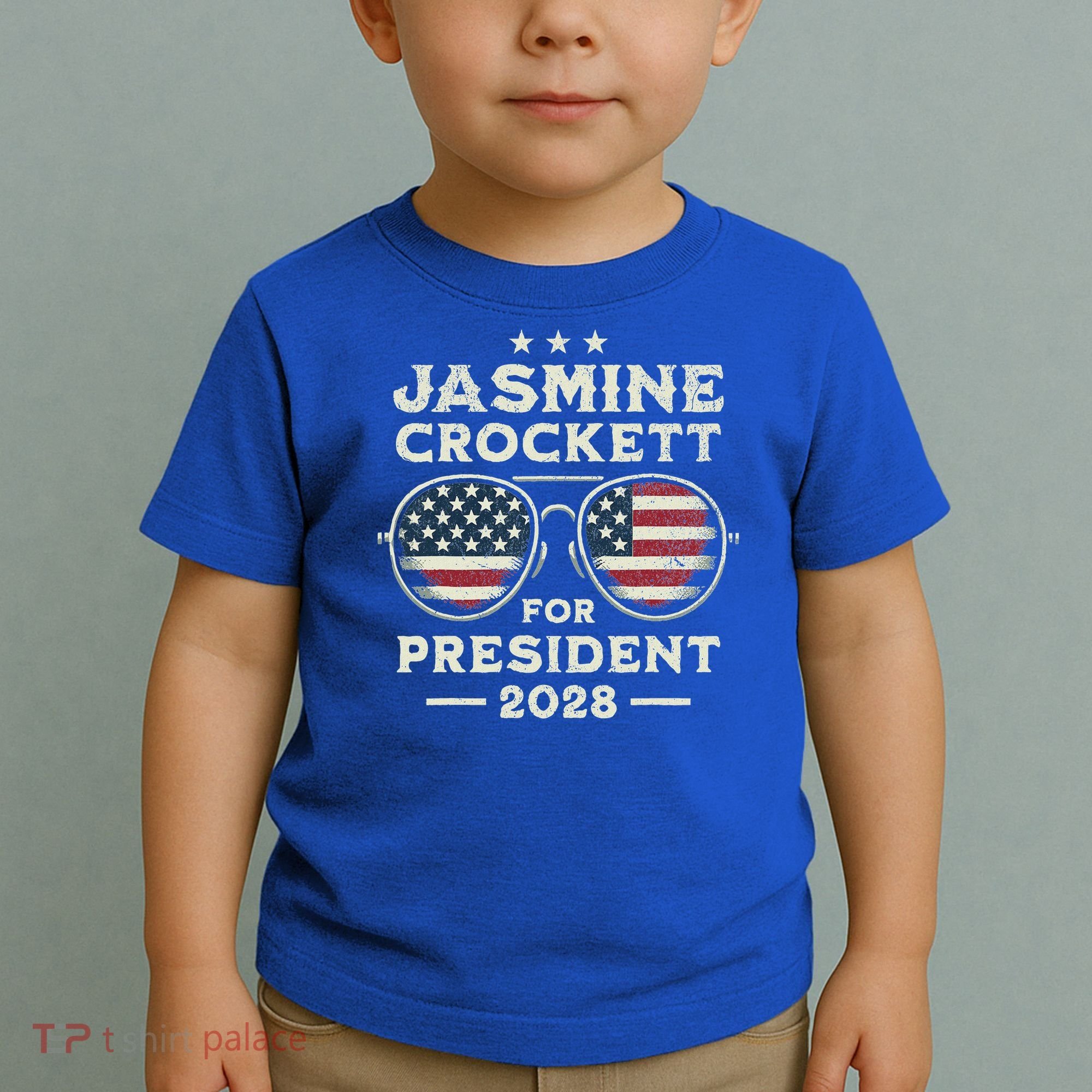 Jasmine Crockett For President 2028  Toddler T-Shirt