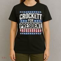 Jasmine Crockett For President 2028  T-Shirt thumb 4