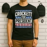 Jasmine Crockett For President 2028  T-Shirt thumb 6