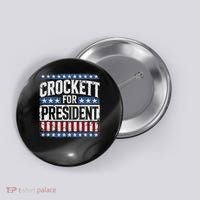 Jasmine Crockett For President 2028  Button thumb 0