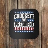 Jasmine Crockett For President 2028  Coaster thumb 0