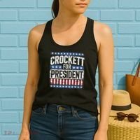 Jasmine Crockett For President 2028  Women's Tank Top thumb 2