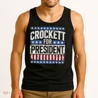 Jasmine Crockett For President 2028  Tank Top thumb 3