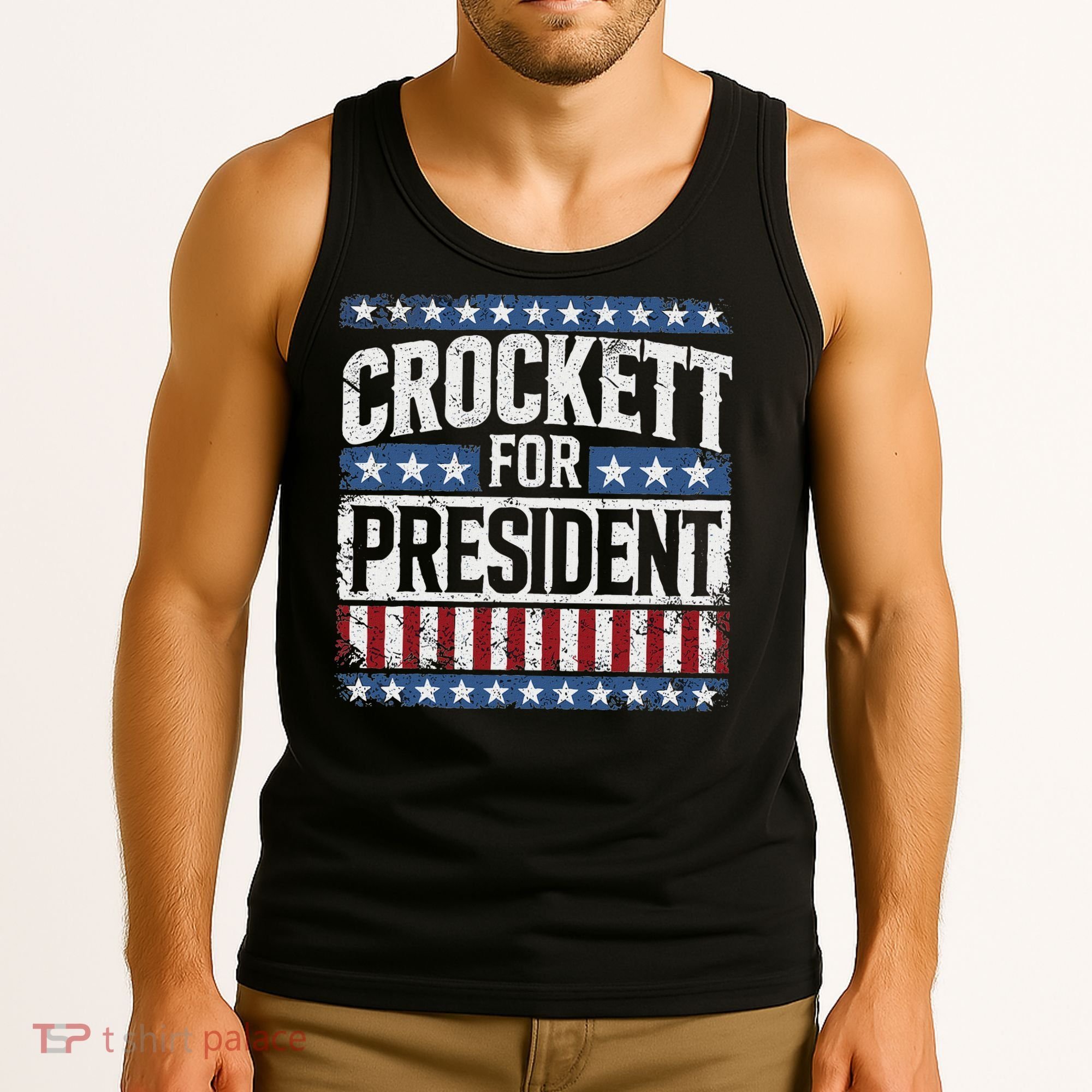 Jasmine Crockett For President 2028  Tank Top