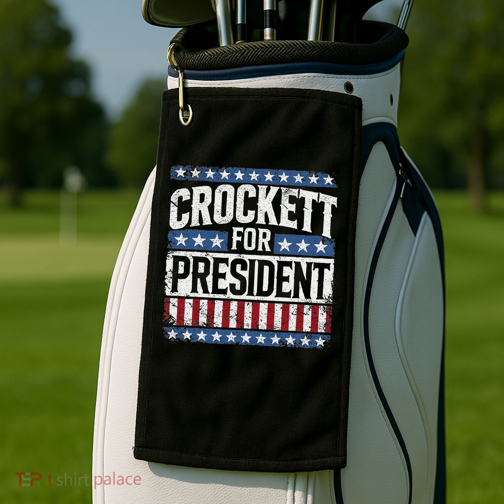 Jasmine Crockett For President 2028  Golf Towel