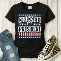 Jasmine Crockett For President 2028  Women's T-Shirt thumb 3