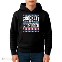 Jasmine Crockett For President 2028  Kids Hoodie thumb 4