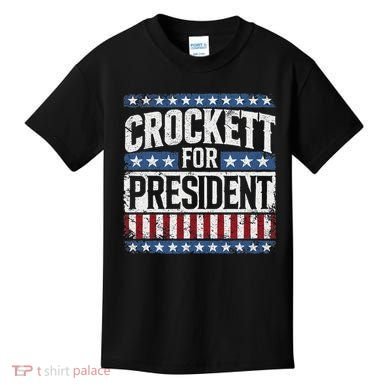 Jasmine Crockett For President 2028  Kids T-Shirt