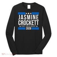 Jasmine Crockett For President 2028, Jasmine Crockett 2028 Long Sleeve Shirt thumb 0