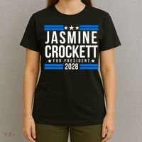 Jasmine Crockett For President 2028, Jasmine Crockett 2028 T-Shirt thumb 4